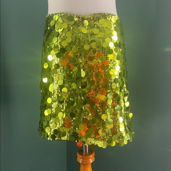 Sequin Halter Mini Dress set 2 pieces - Picture 3 of 9